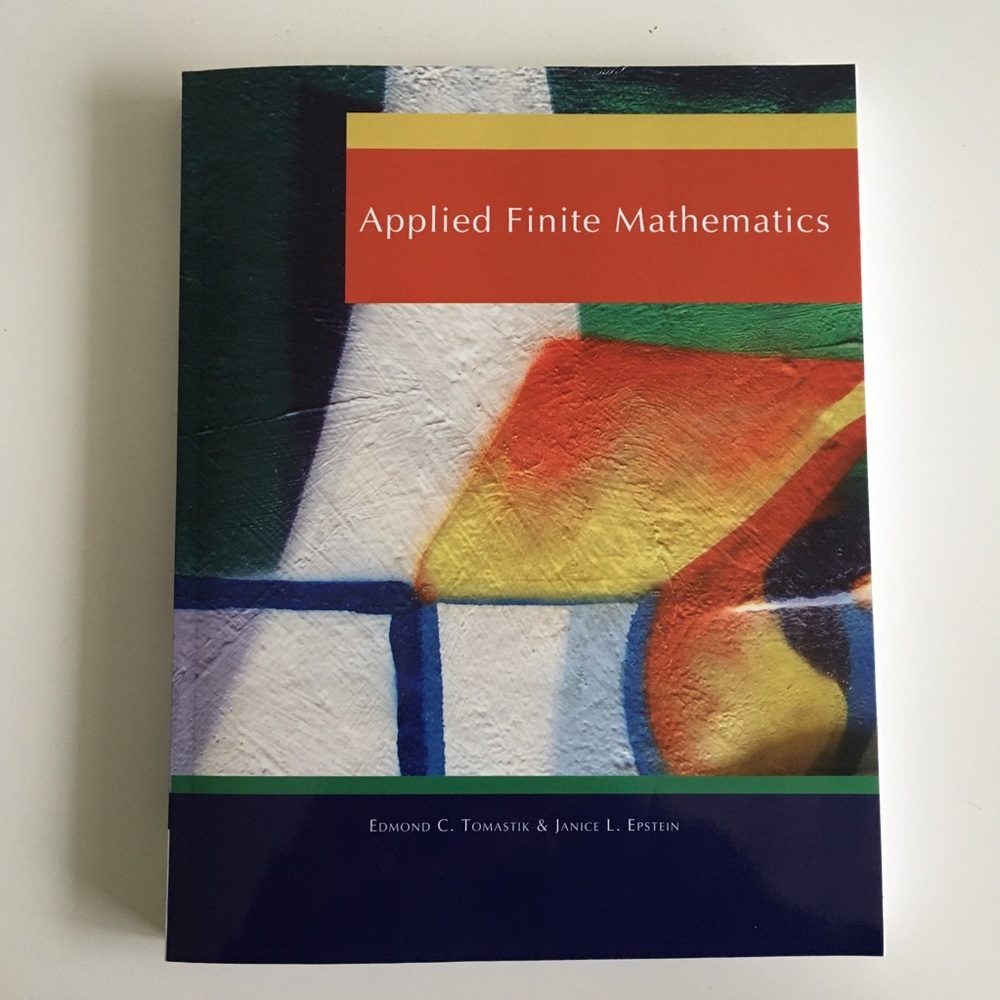 Applied Finite Mathematics Textbook